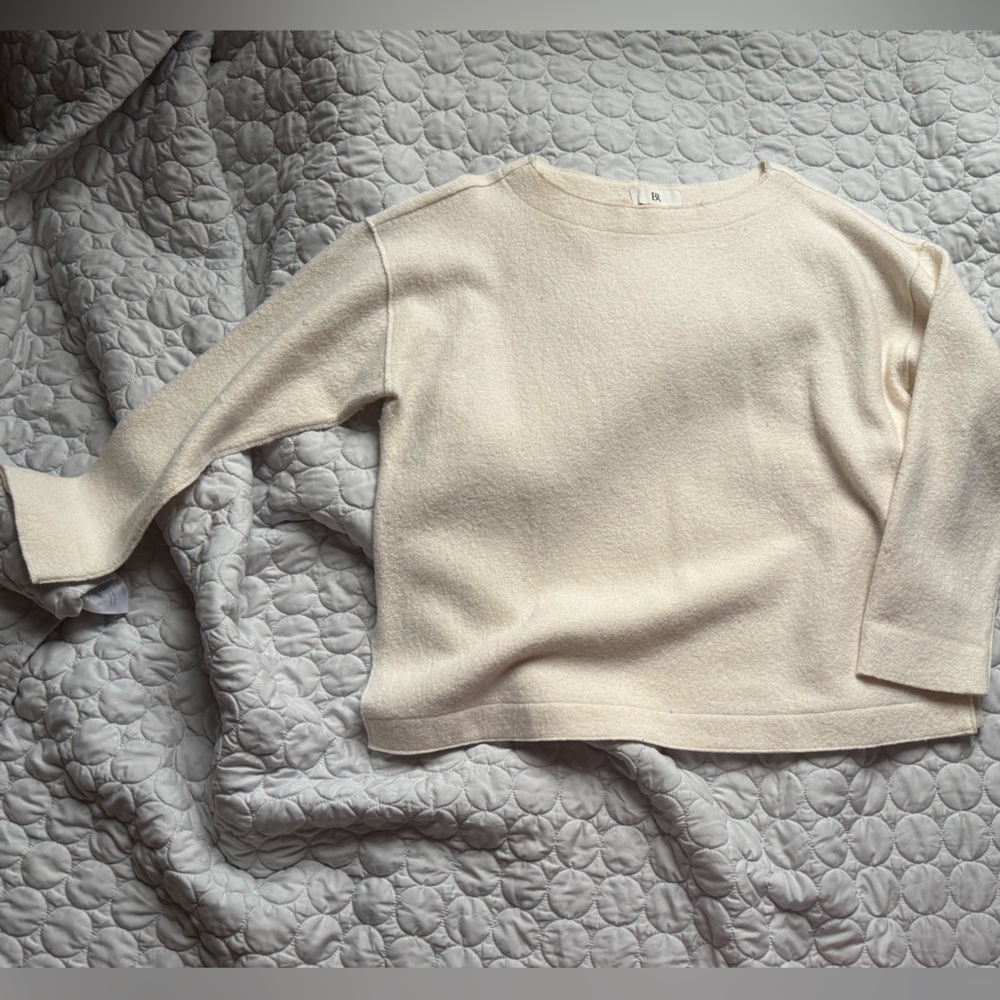 Banana Republic Boiled Wool Top